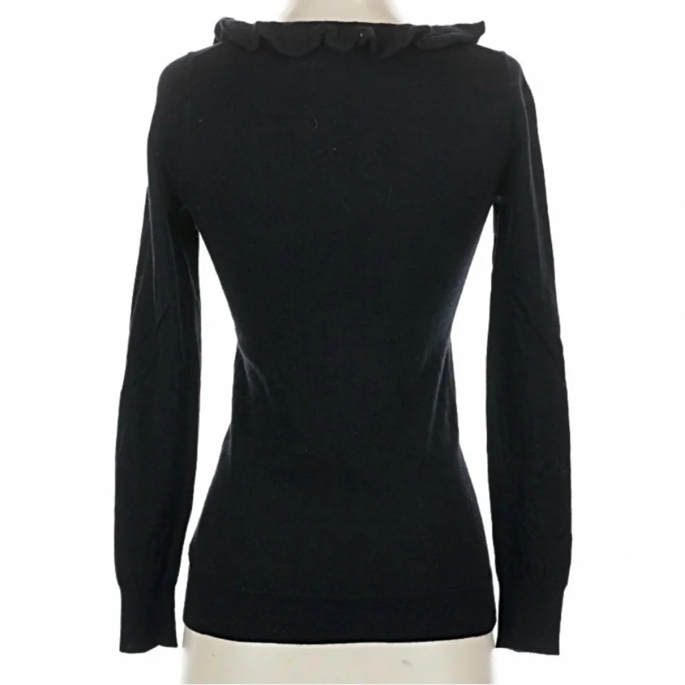 J. Crew Sweater Black Wool S